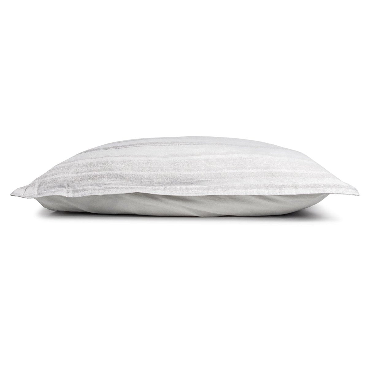 Standard Pillow Sham Side - Kevin O'Brien Mirage Silver Bedding at Fig Linens and Home