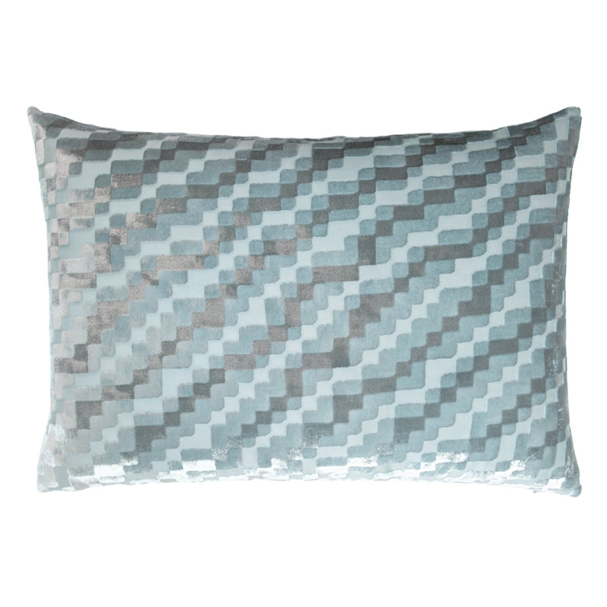 Steps Harbor Velvet Pillows | Kevin O'Brien Studio Decorative Pillows at Fig Linens and Home View 2