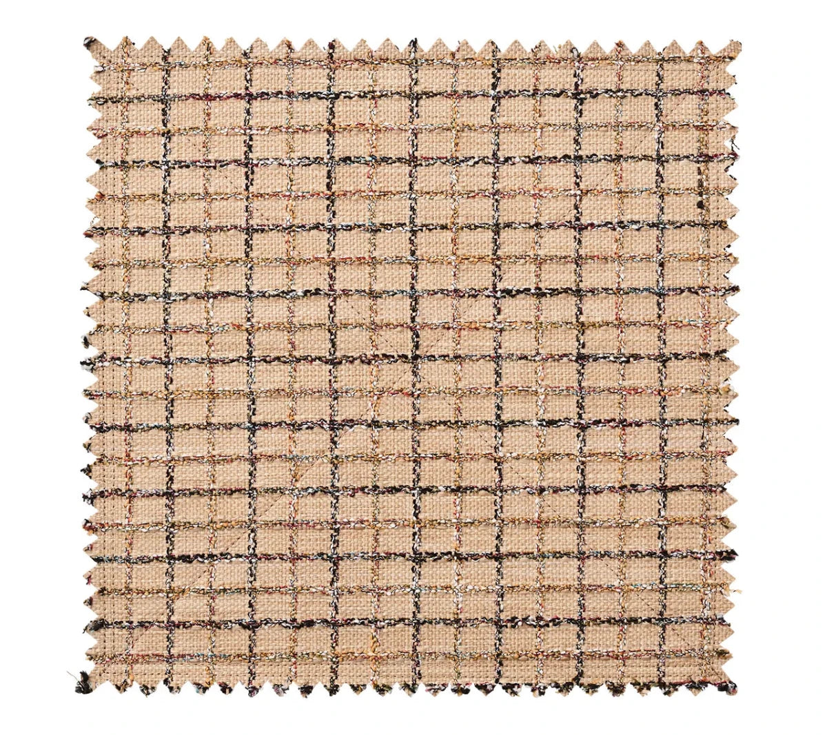 Boucle Brown/Multi Placemat Detail 9 | Kim Seybert at Fig Linens and Home