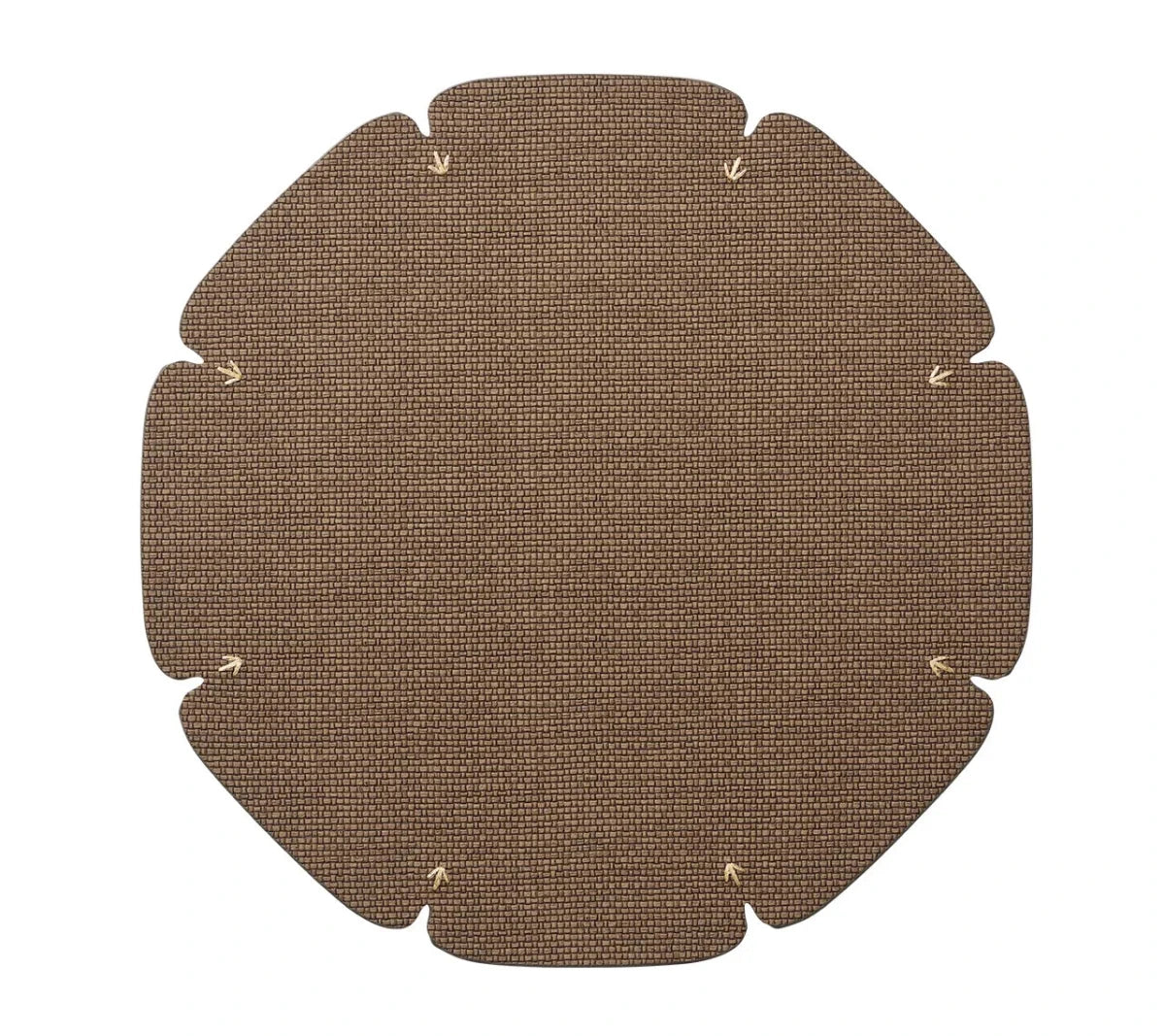 Divot Umber Placemat | Kim Seybert at Fig Linens and Home