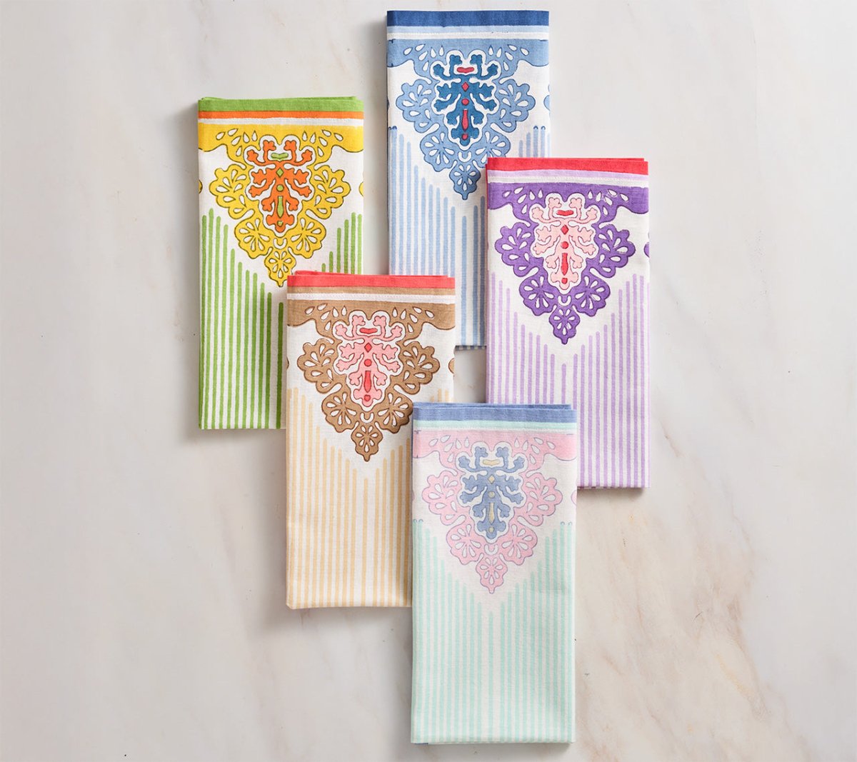 Filigree Napkins Set of 4 by Kim Seybert at Fig Linens and Home - All Colors
