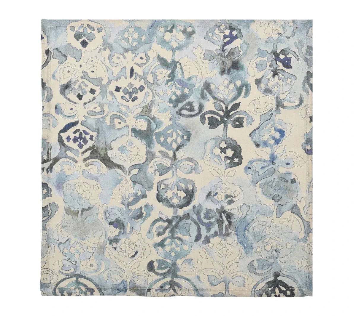 Giverny Blue/Gray Napkin Detail 3 | Kim Seybert at Fig Linens and Home