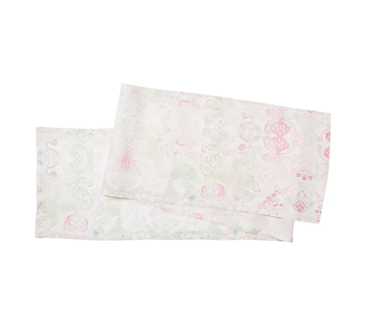 Giverny Mint/Multi Table Runner | Kim Seybert at Fig Linens and Home