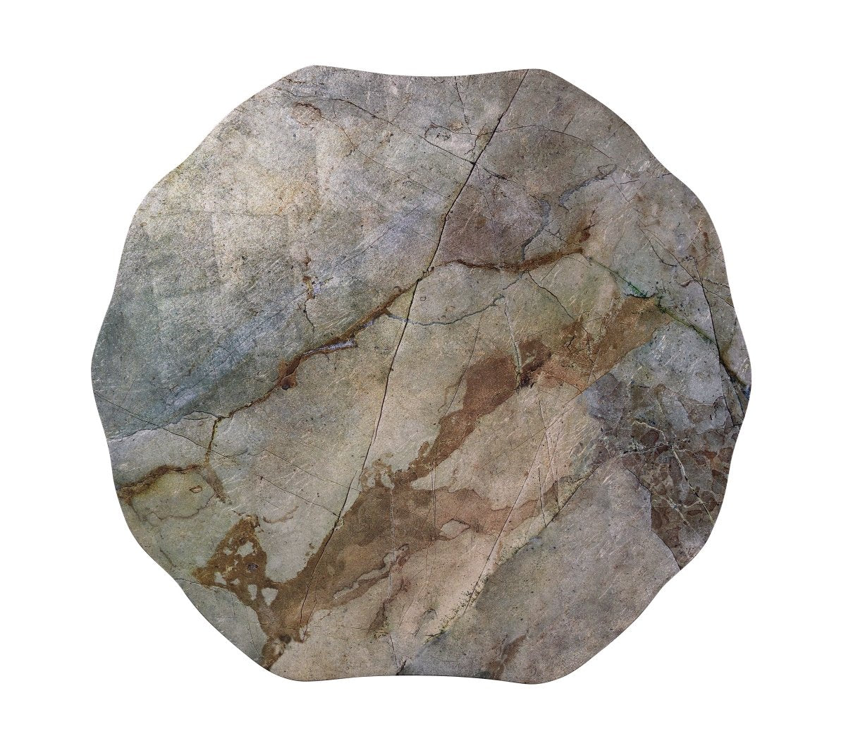 Lucent Placemat in Beige, Taupe & Gray, Set of 4 Kim Seybert at Fig Linens and Home 1