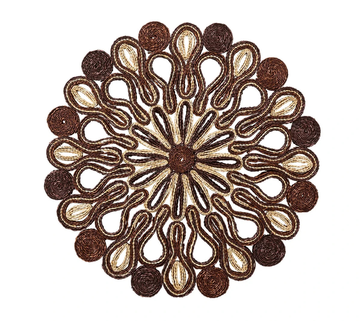 Marisol Brown/Natural Placemat | Kim Seybert at Fig Linens and Home