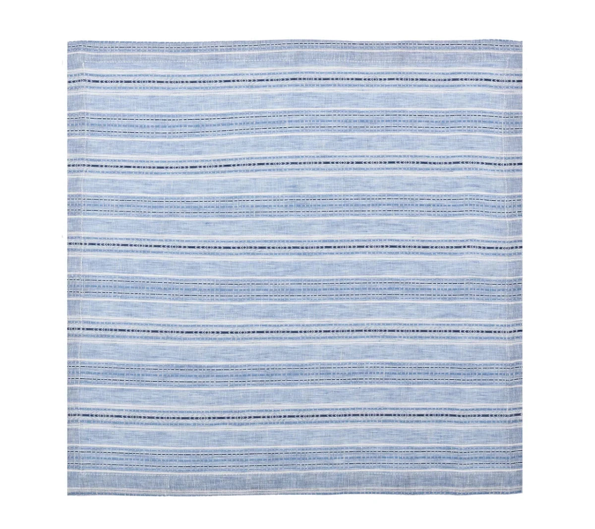 Mayfair Blue/White Napkin Detail 3 | Kim Seybert at Fig Linens and Home