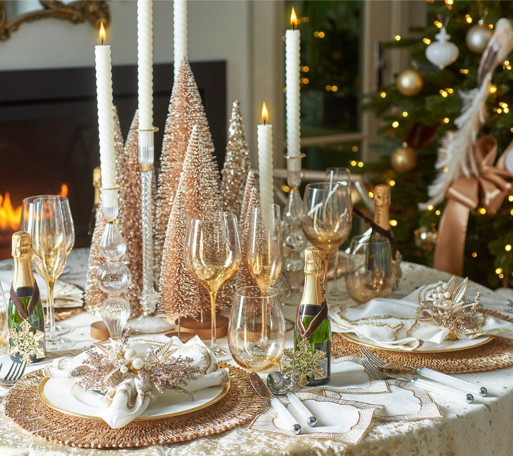 Orion Wine Glass in Gold Set of 4 by Kim Seybert at Fig Linens and Home 8
