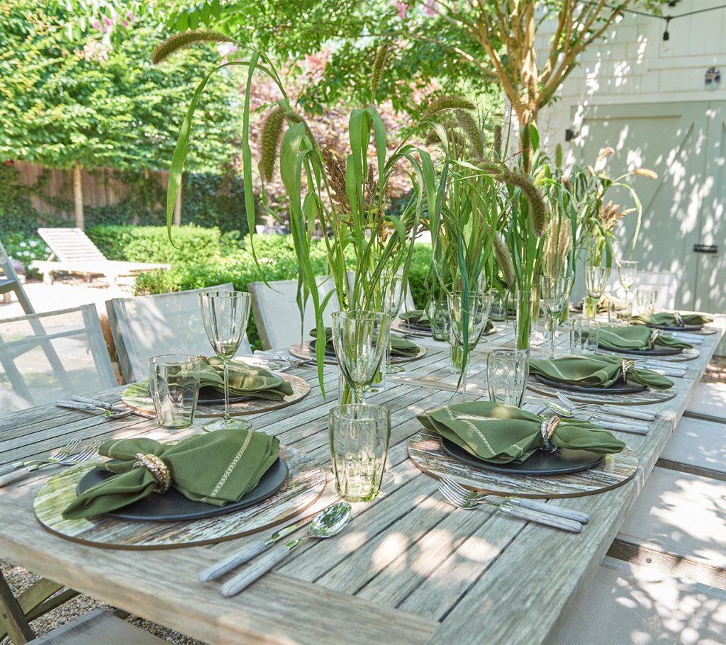 Trinity Napkin Ring in Multi Set of 4 in a Gift Box by Kim Seybert at Fig Linens and Home 4