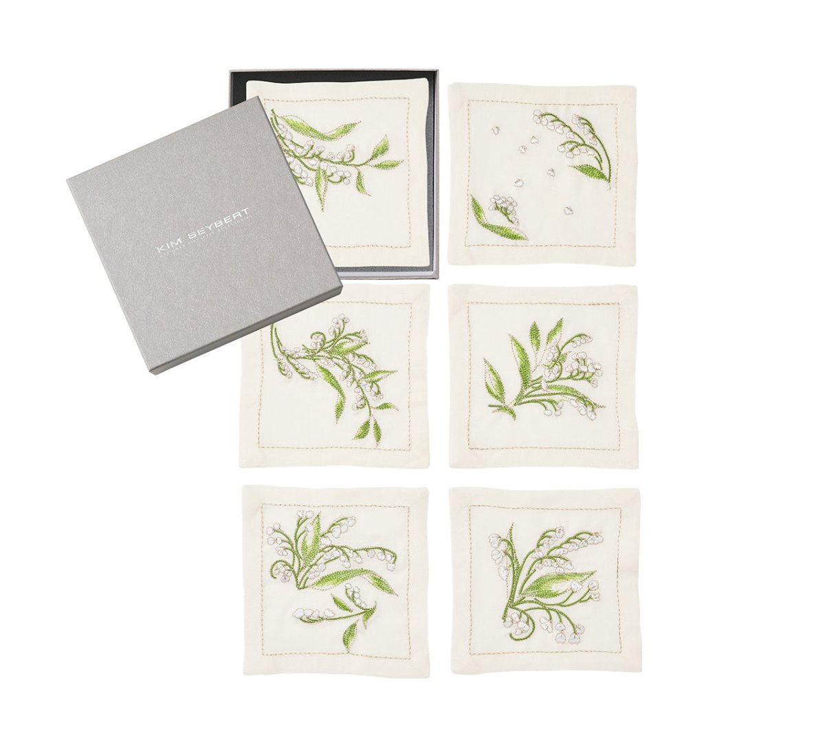 Vale Cocktail Napkin Set of 6 in a Gift Box by Kim Seybert at Fig Linens and Home - View 3