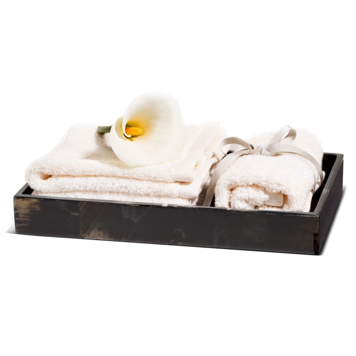 Horn Bath Tray | Ladorada Bath Accessories at Fig Linens and Home