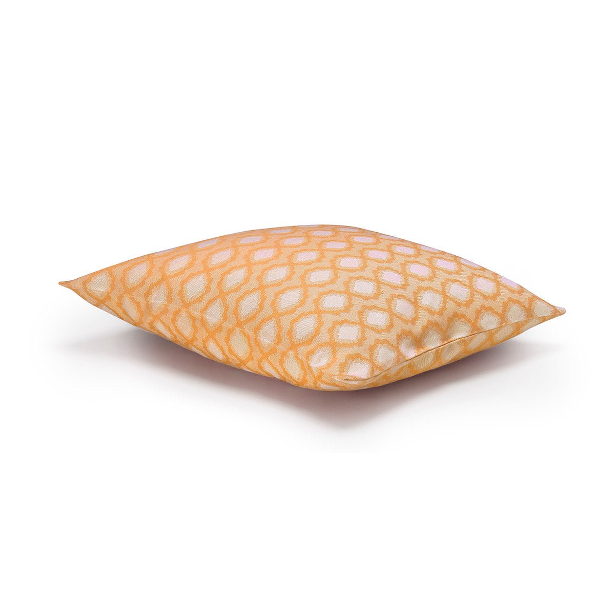 Outdoor Pillow 16x16 - Arrière Pays Orange Cushion by Le Jacquard Français at Fig Linens and Home