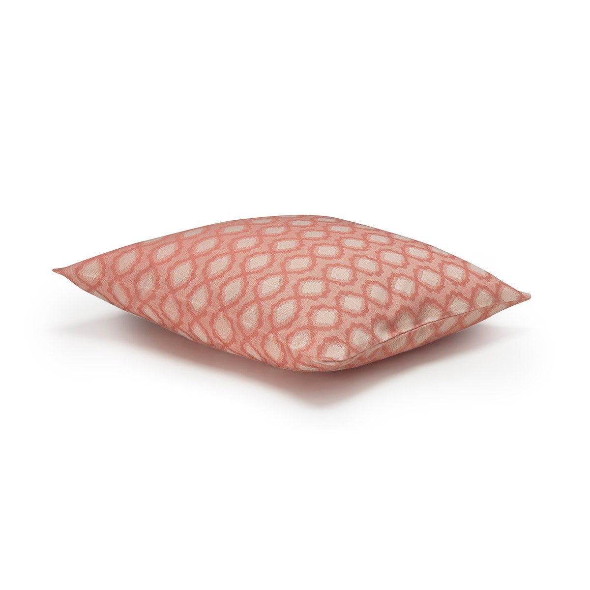 Arrière Pays Pink Outdoor Pillows by Le Jacquard Français - 16x16 Cushion Cover