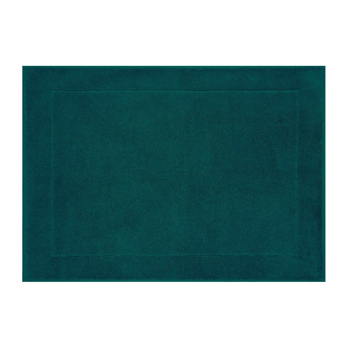 Caresse Darkgreen Bath Mat By Le Jacquard Francais