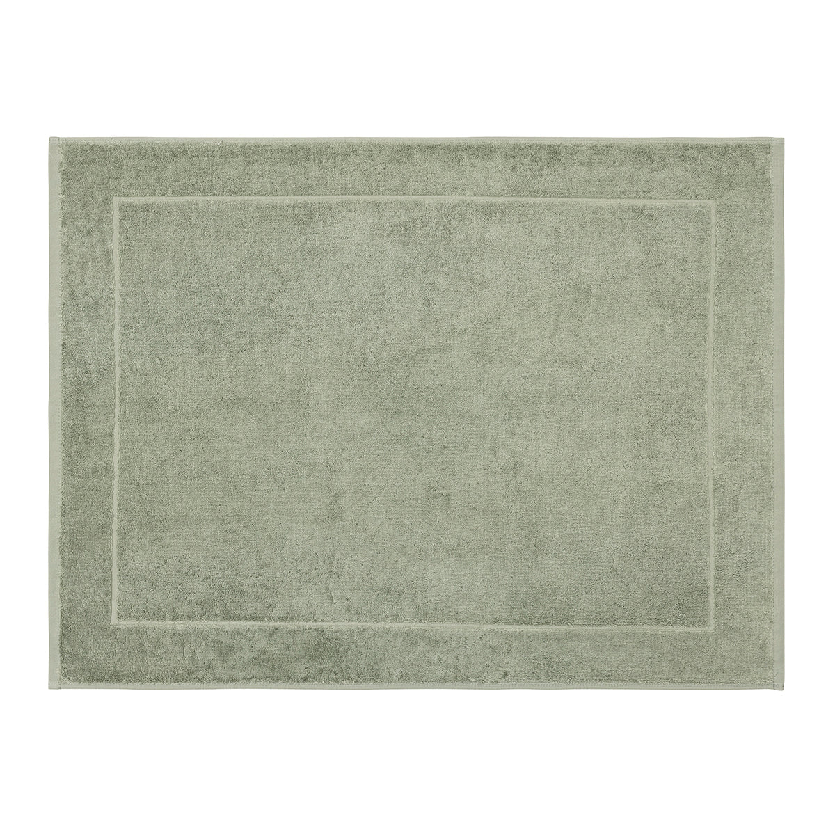 Caresse Green Bath Mat By Le Jacquard Francais