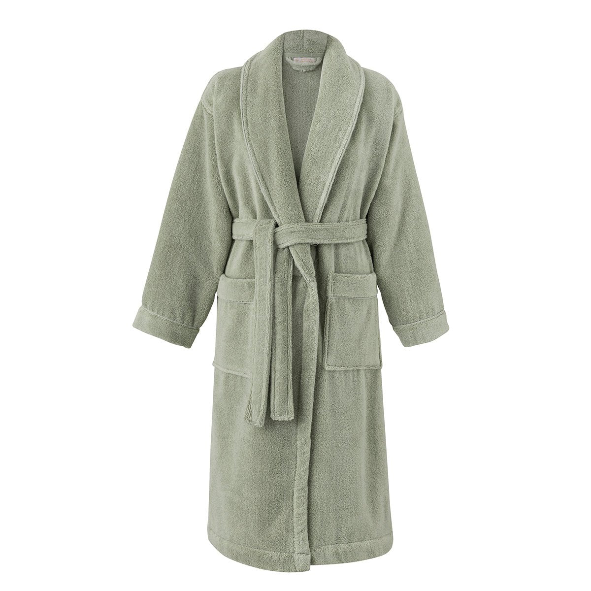 Caresse Green Robe by Le Jacquard Francais at Fig Linens and Home