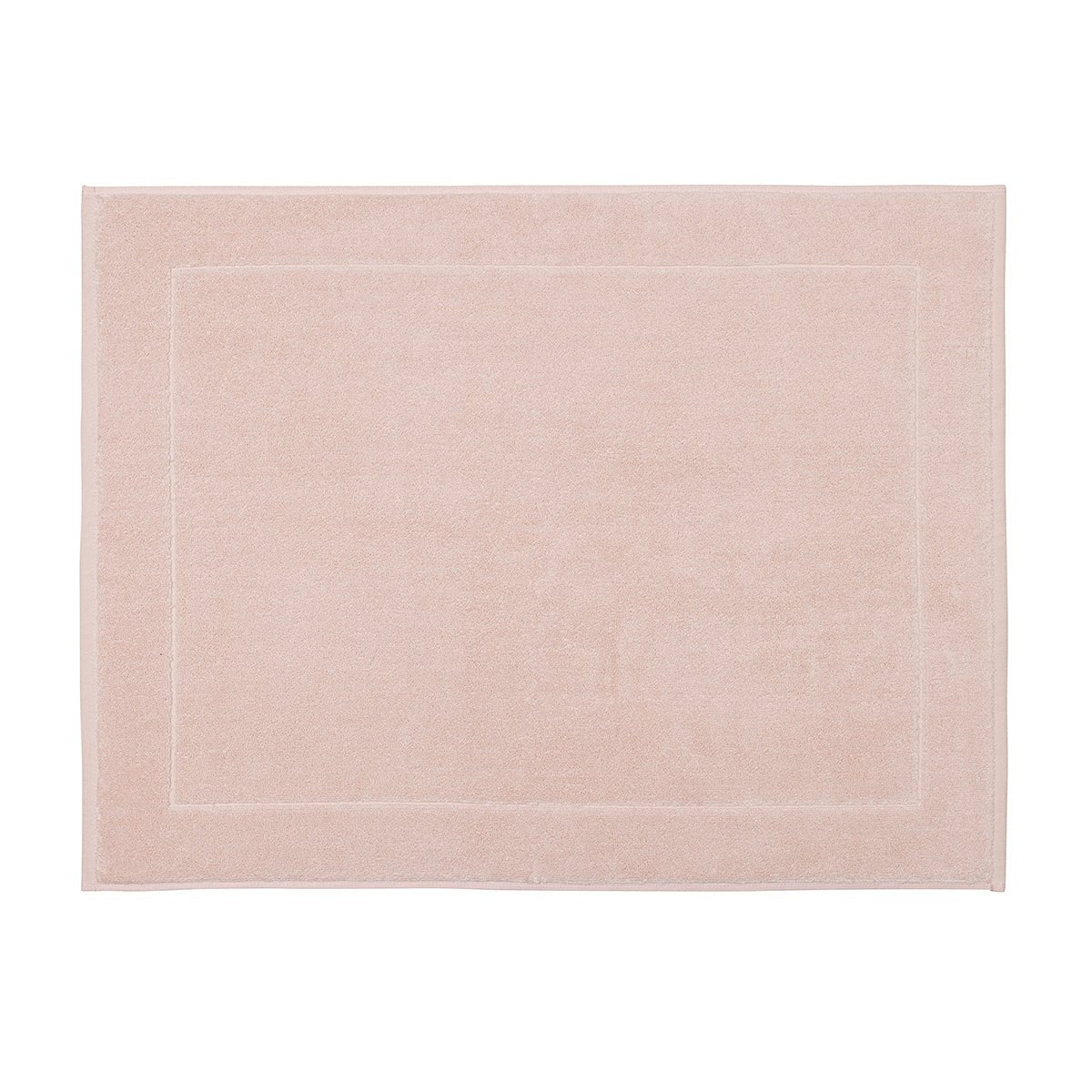 Caresse Pink Bath Mat By Le Jacquard Francais