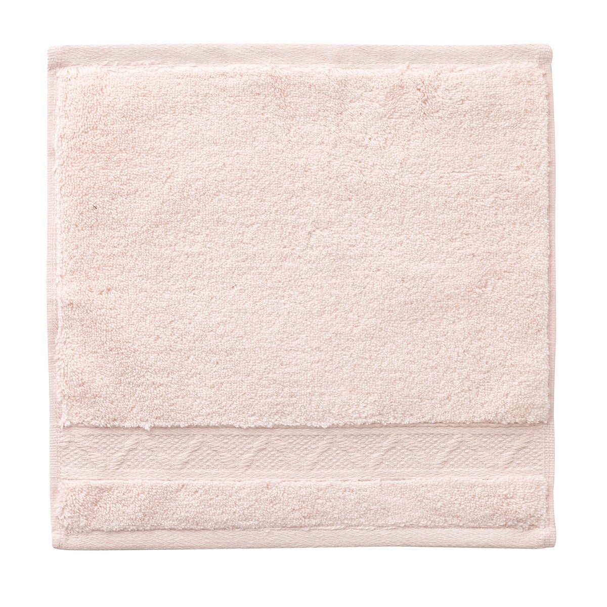 Caresse Pink Washcloth By Le Jacquard Francais