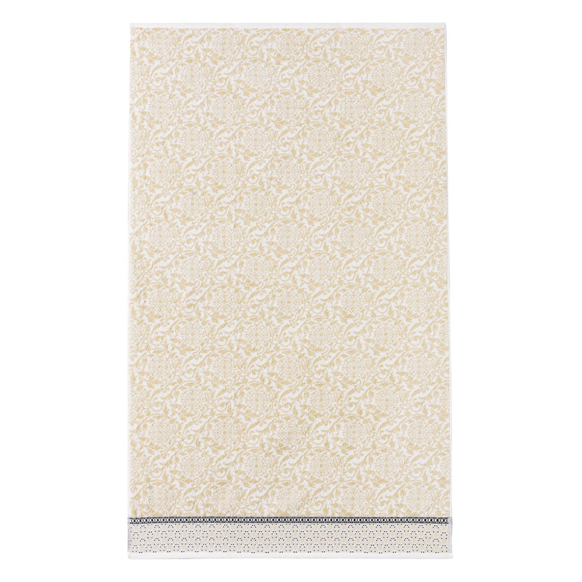 Charme Crème Bath Towels, Hand Towels, Bath Sheets by Le Jacquard Francais at Fig Linens and Home