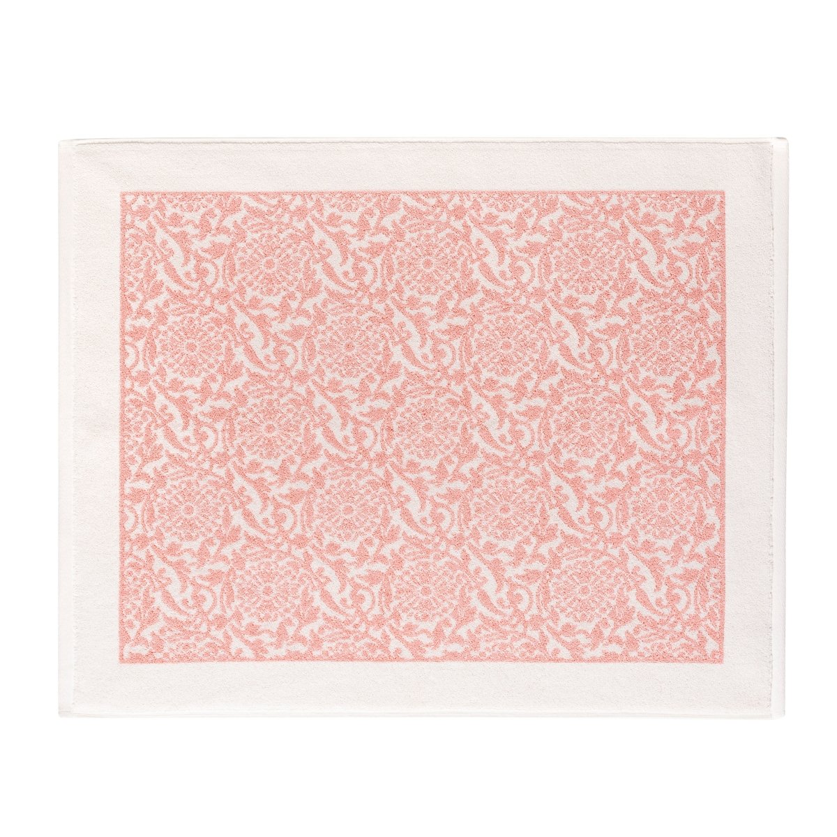 Charme Peony Bath Towels by Le Jacquard Francais at Fig Linens and Home - Bath Tub Mat
