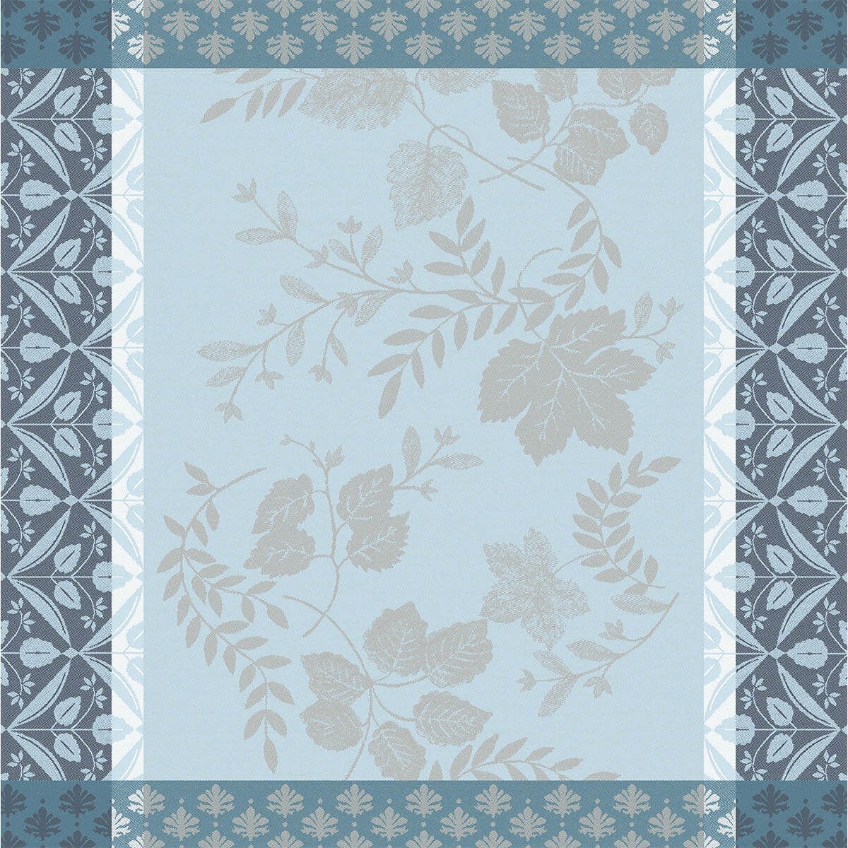 Manor Lane Blue Napkin by Le Jacquard Français