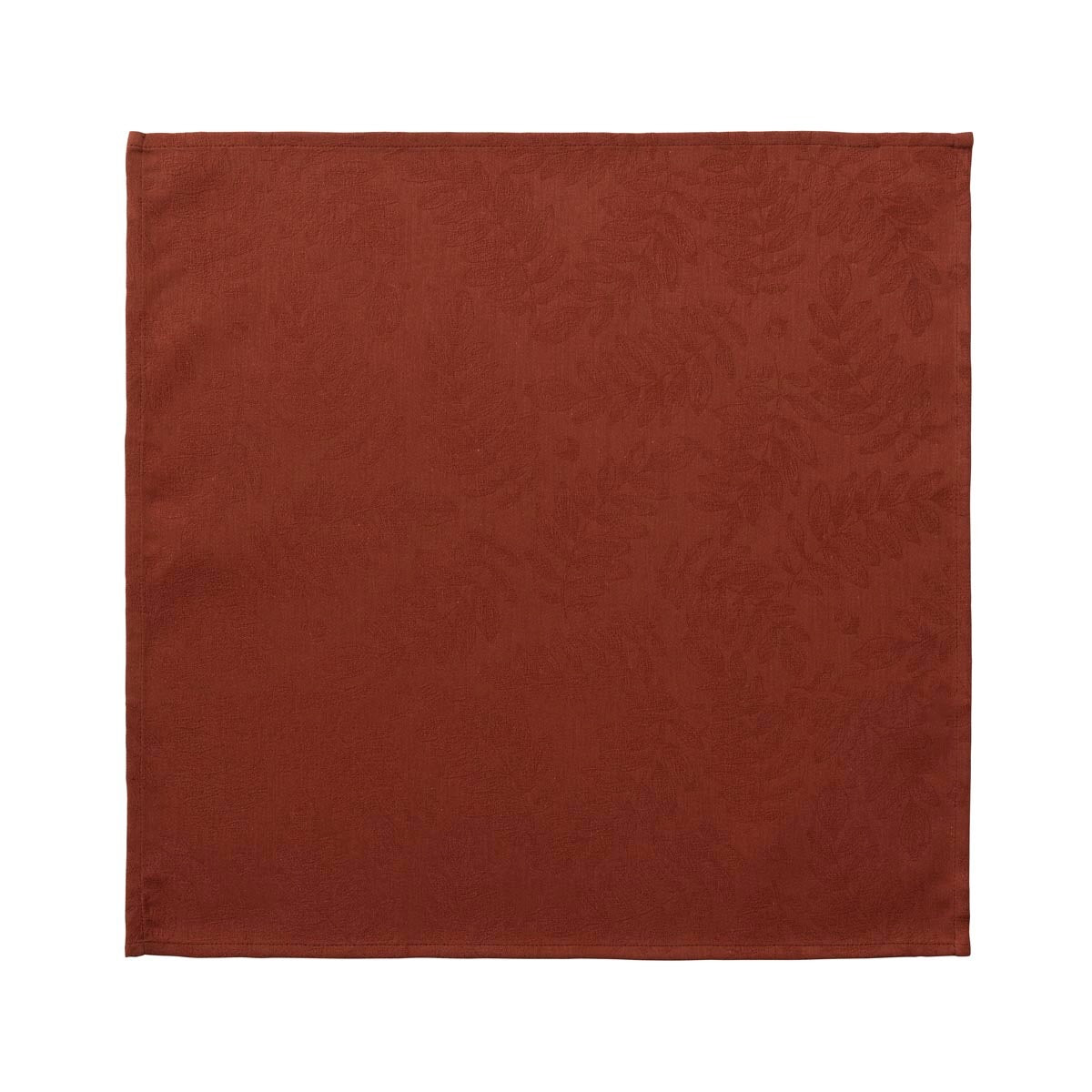 Vegetal Mood Red Napkins by Le Jacquard Francais Napkin 20" X 20" - Set of 4 RED at FIG LINENS AND HOME 3
