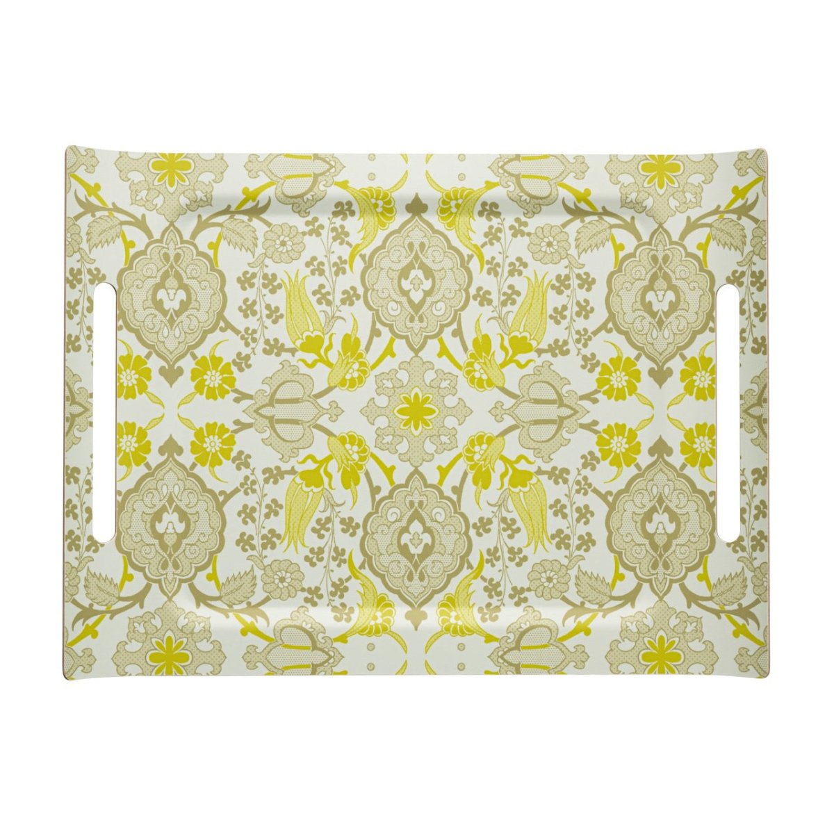 Voyage Iconique Green Tray By Le Jacquard Francais at Fig Linens and Home