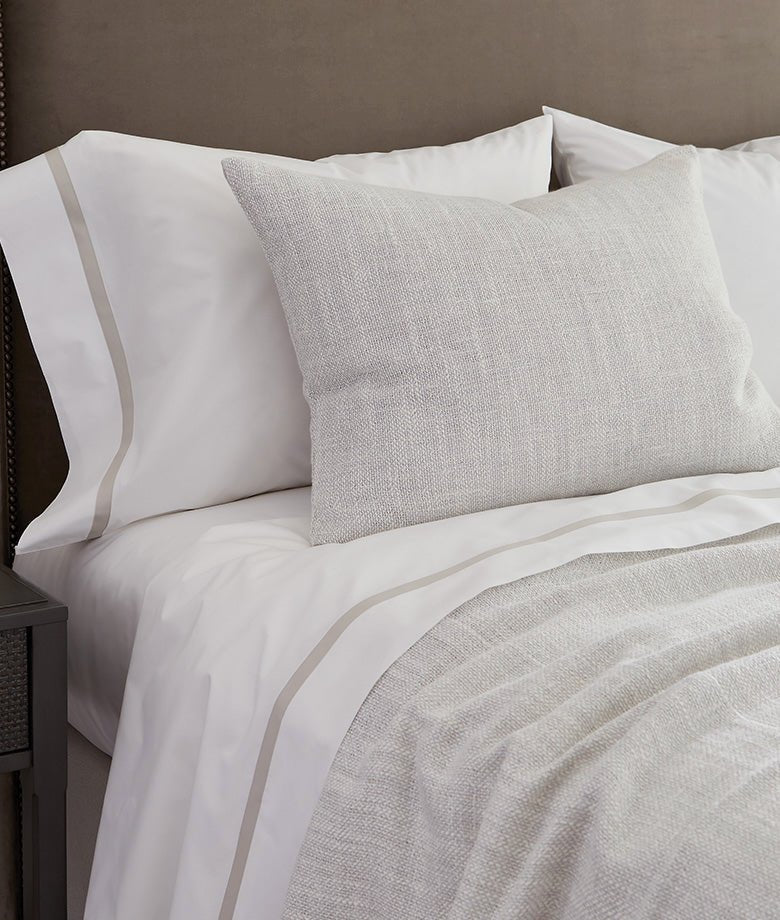 Amagansett Bedding by Legacy Home Grey Twin Duvet Cover 66" x 86" at FIG LINENS AND HOME 1