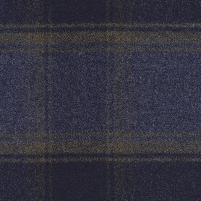 Legacy Linens Middleton Plaid Bedding in Ink Blue Color at Fig Linens and Home