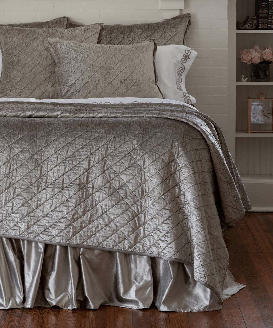 Chloe Fawn Velvet by Lili Alessandra - Fig Linens