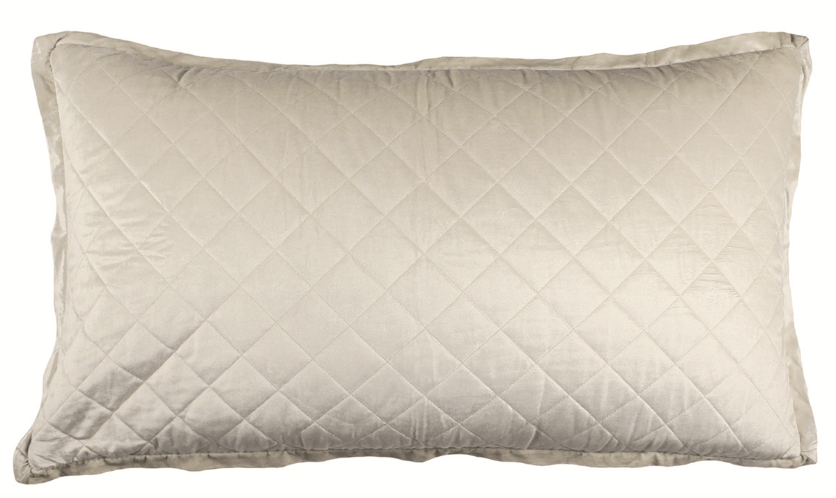 Chloe Ivory Velvet by Lili Alessandra - King Pillow