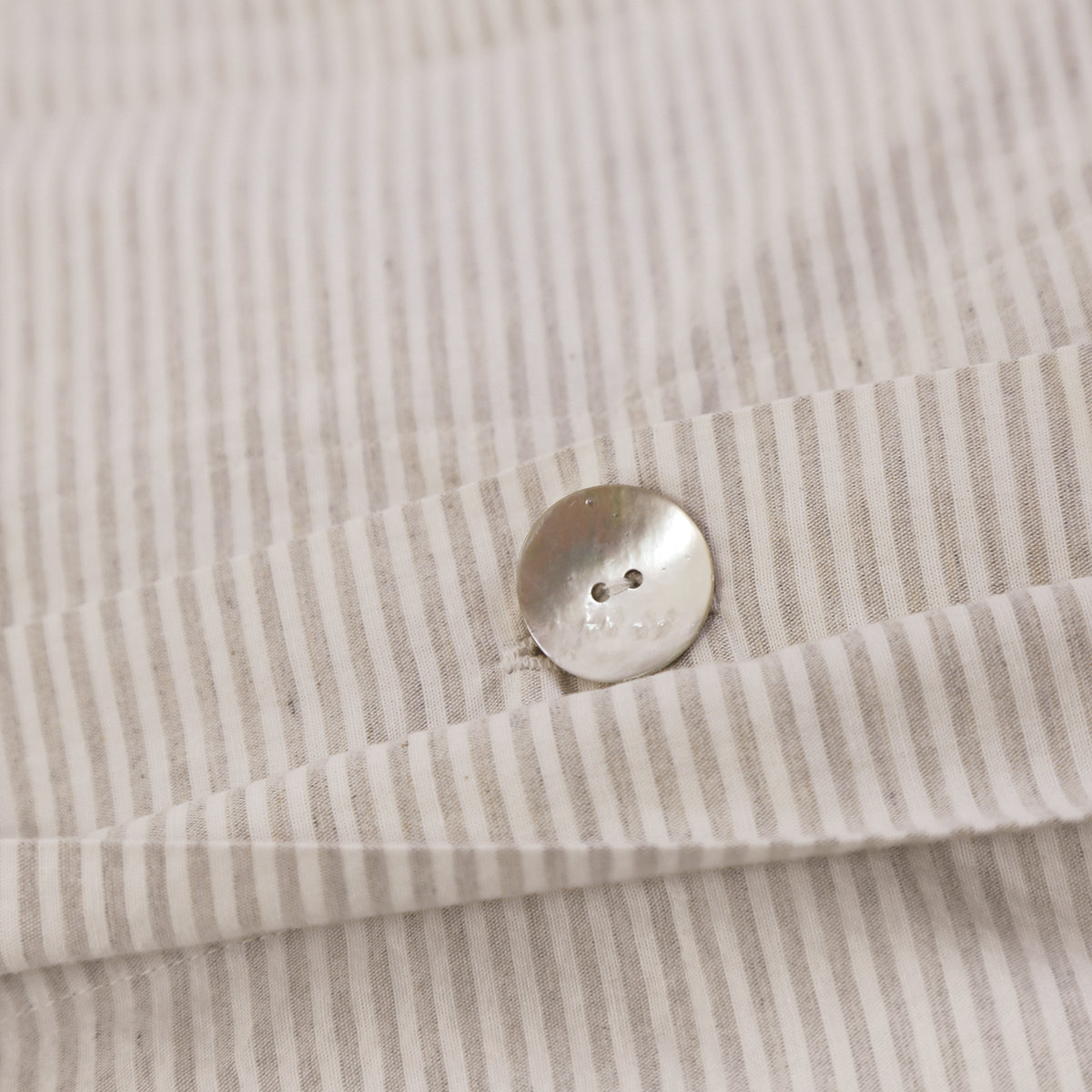 Duvet Cover Button - Luke Natural Bedding | Pom Pom at Home at Fig Linens and Home
