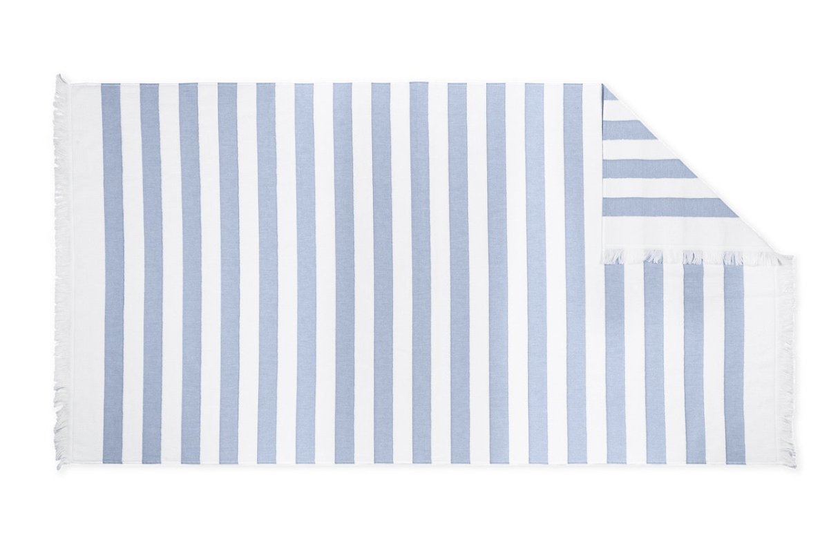 Matouk Amado Ocean Stripe Beach Towel at Fig Linens and Home
