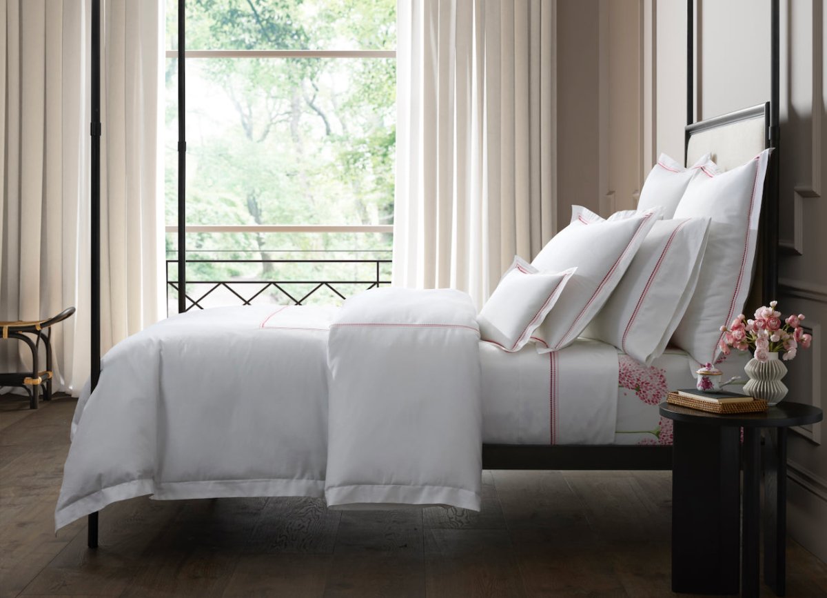 Matouk Amara Triple Pearl Bedding at Fig Linens and Home - View 4