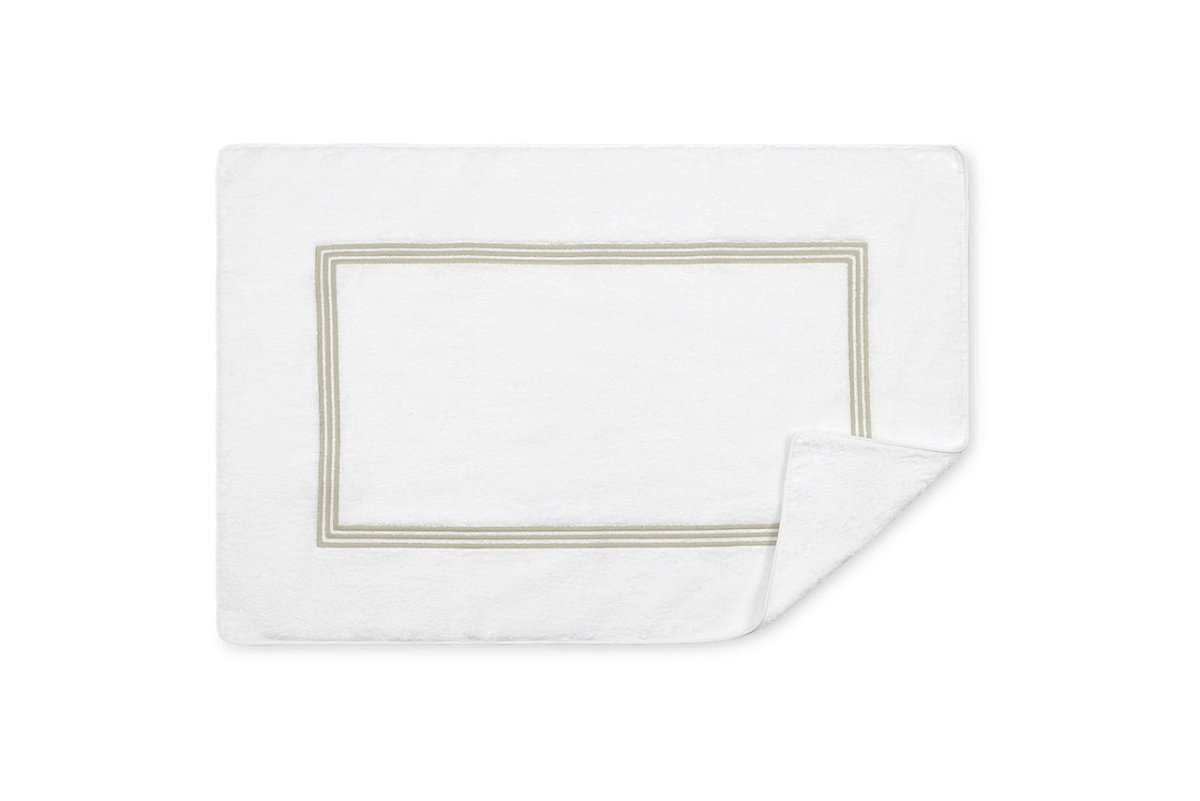 Tub Mat - Bel Tempo Almond Bath Mat | Matouk at Fig Linens and Home