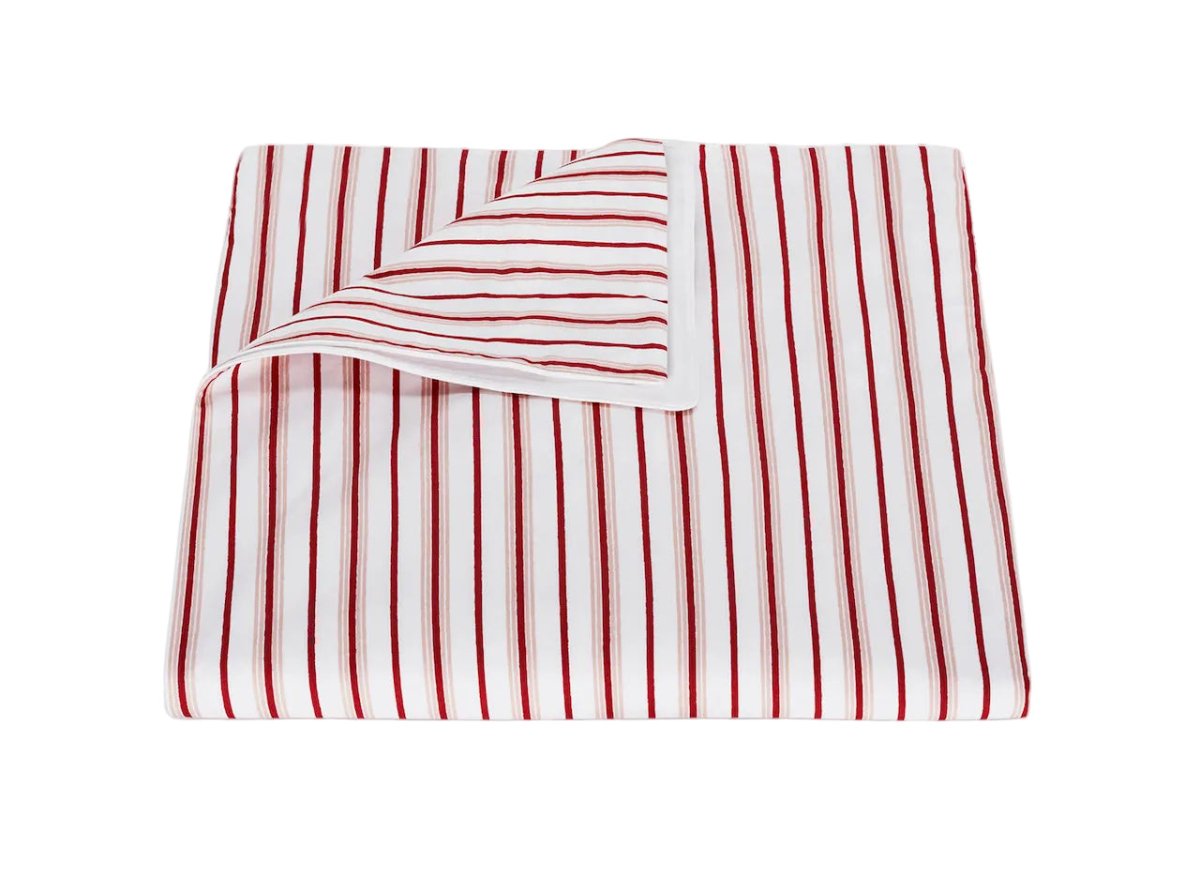 Duvet Cover - Calypso Redberry Bedding by Matouk Schumacher at Fig Linens and Home