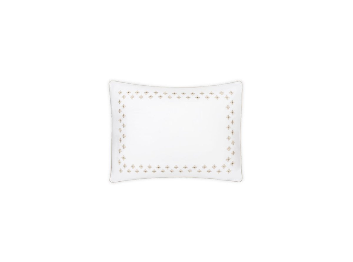 Matouk Casablanca Boudoir Sham in Dune at Fig Linens and Home