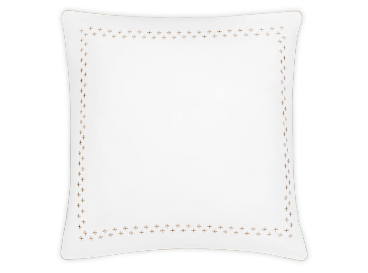 Matouk Casablanca Euro Sham in Dune at Fig Linens and Home