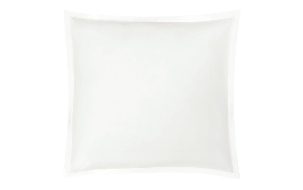 Matouk Ceylon Satin Stitch Bone Euro Sham | Fig Linens and Home