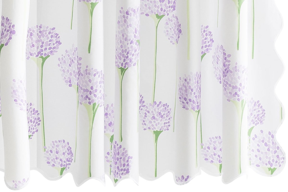 Shower Curtain - Charlotte Lavender Shower Curtains | Matouk LULU DK at Fig Linens & Home