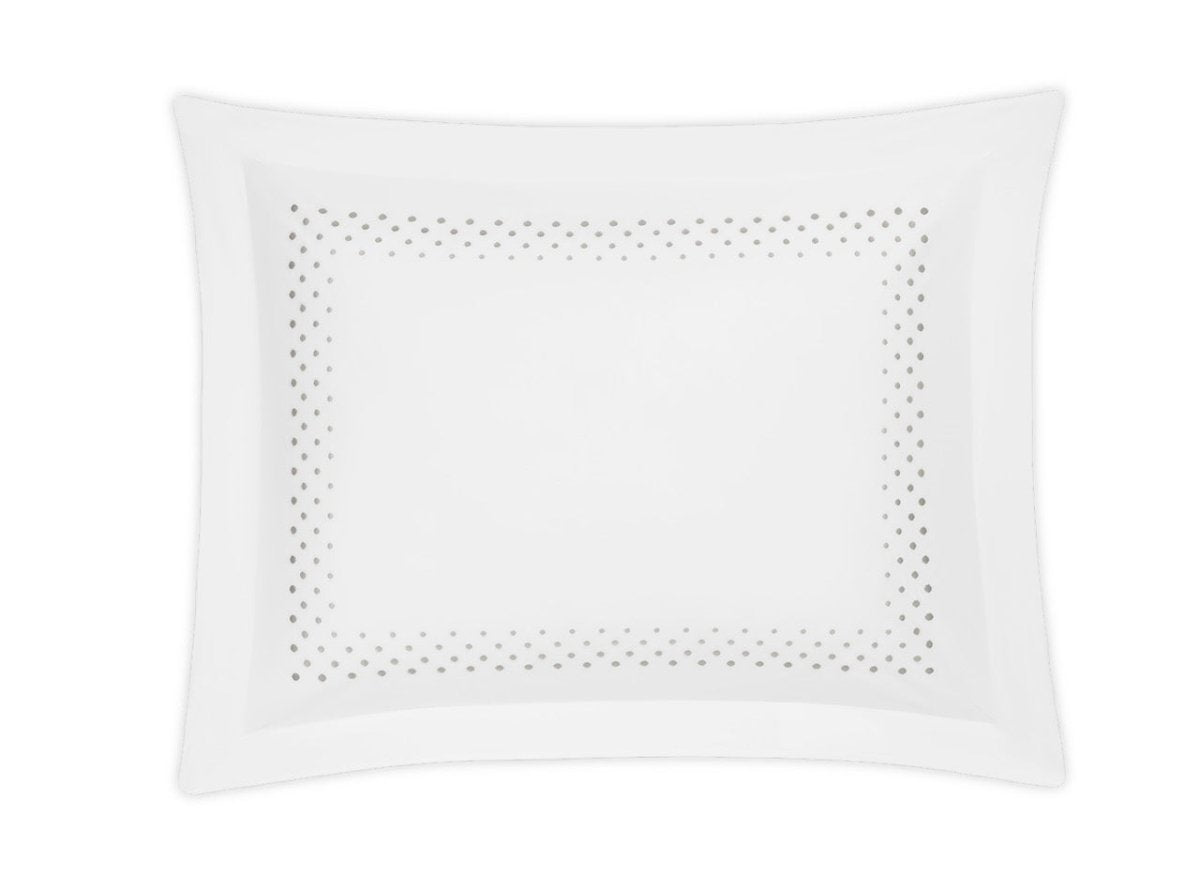 Pillow Sham - Dorothy Silver Ombre Matouk Bedding at Fig Linens and Home