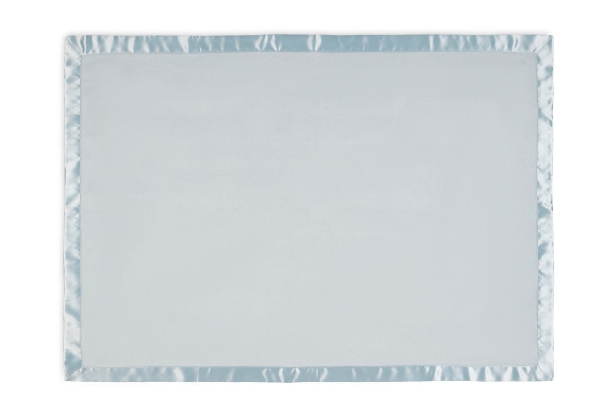 Pool Baby Blanket - Matouk Dream Modal Little Blanket at Fig Linens and Home - Open View