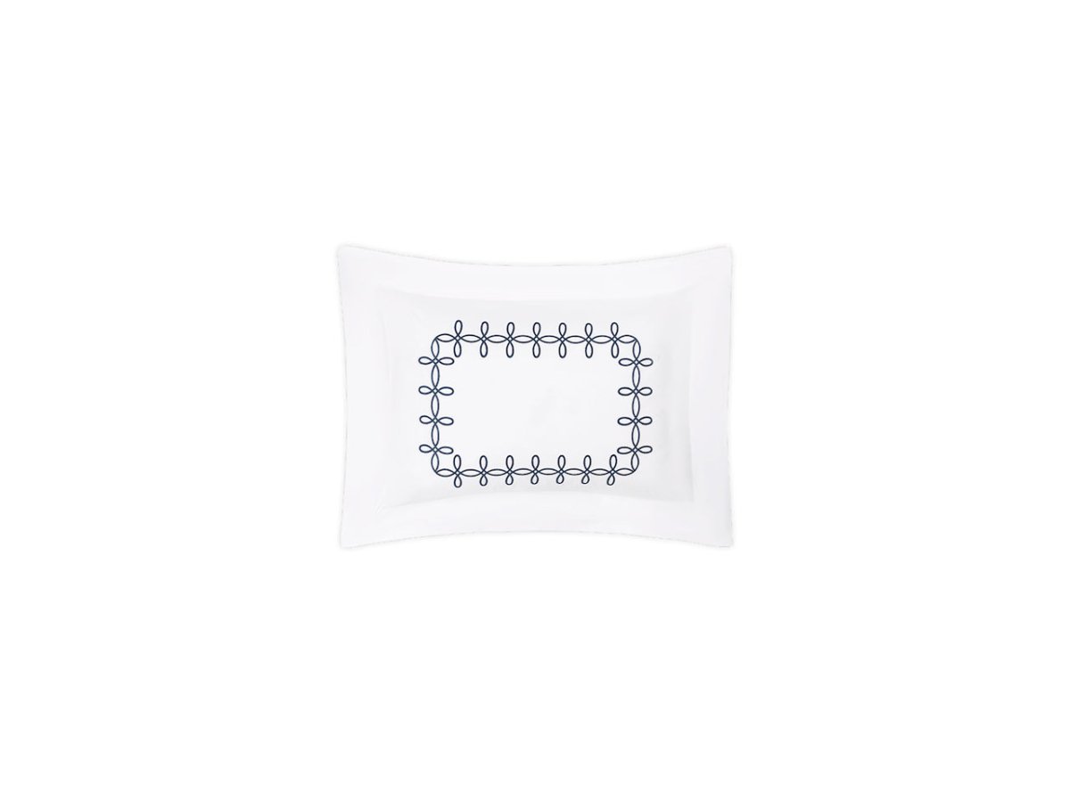 Boudoir Sham - Gordian Knot Baltic Percale Bedding by Matouk at Fig Linens and Home