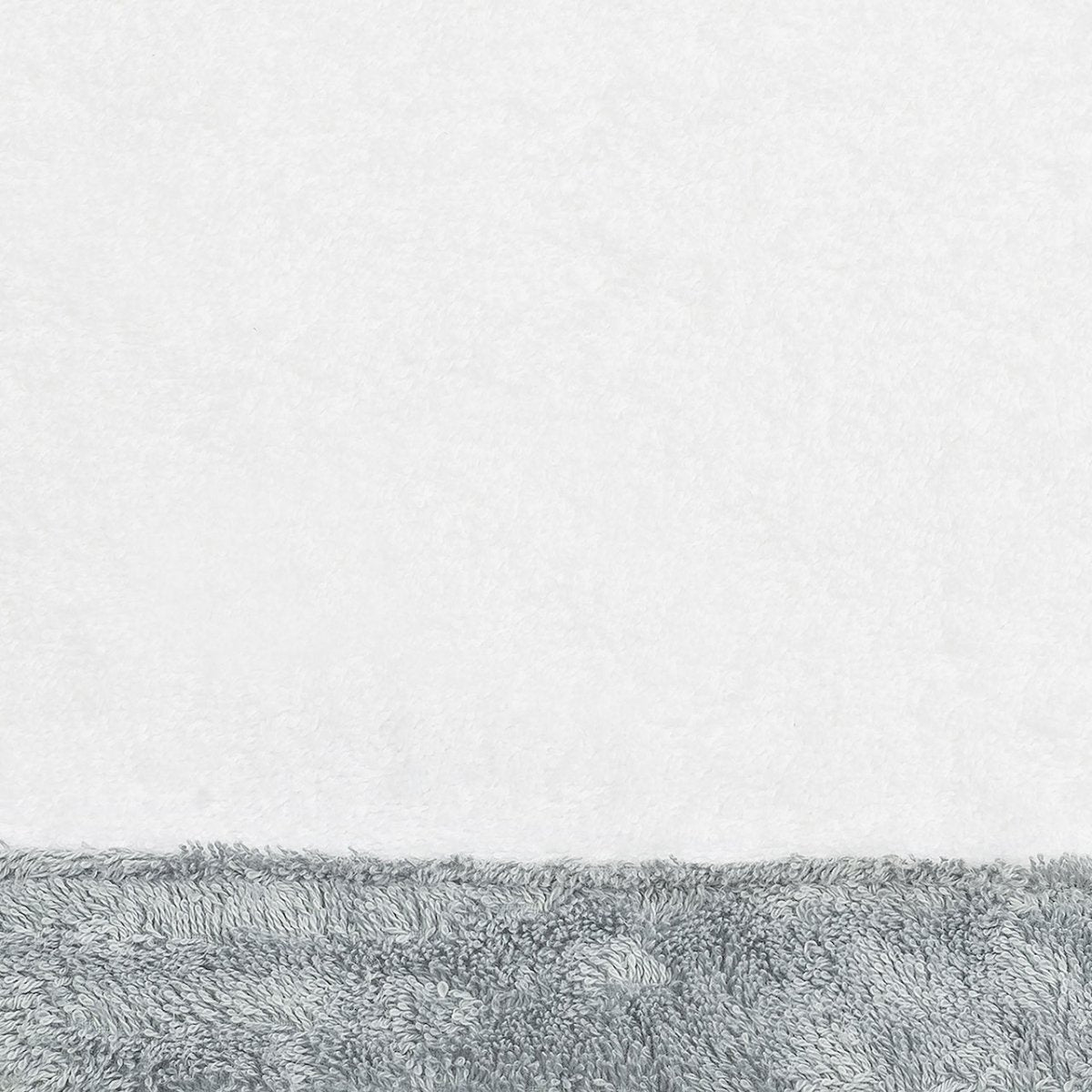 Helios White and Pool Beach Towel Swatch - Matouk Pool Towels at Fig Linens and Home