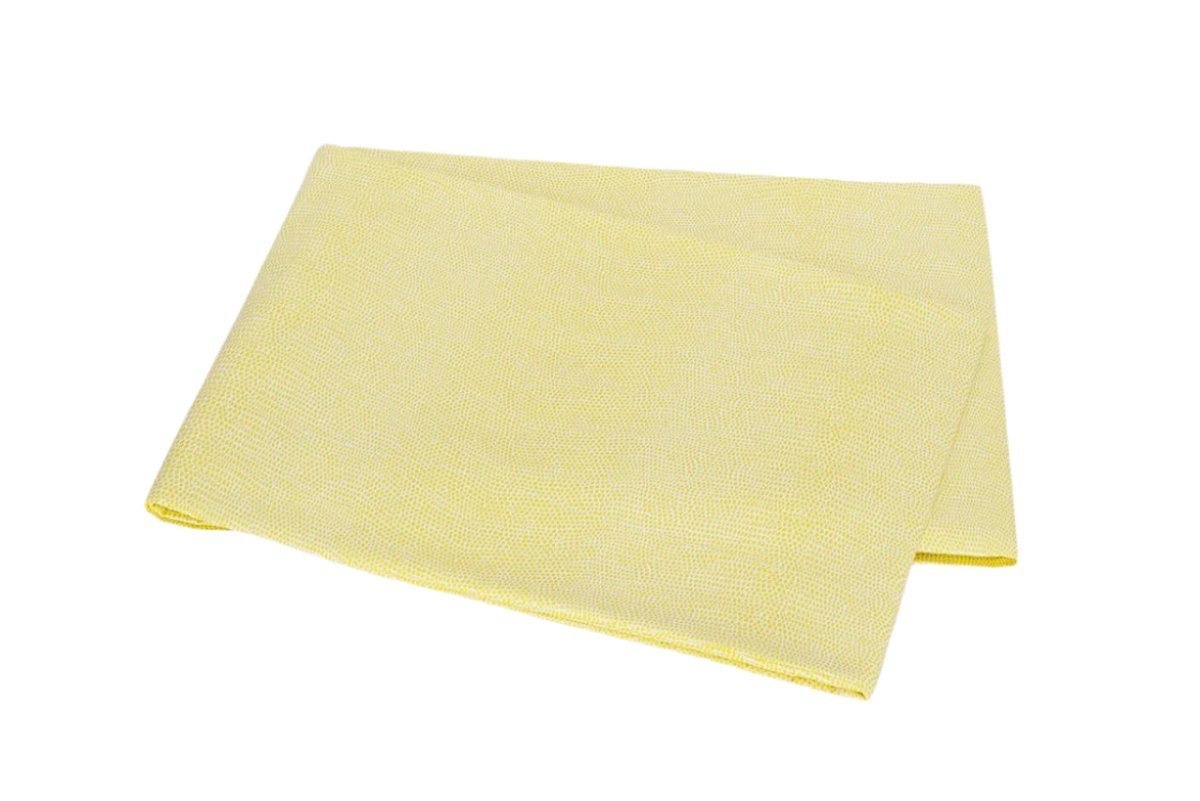 Matouk Jasper Flat Sheet lemon at Fig Linens and Home