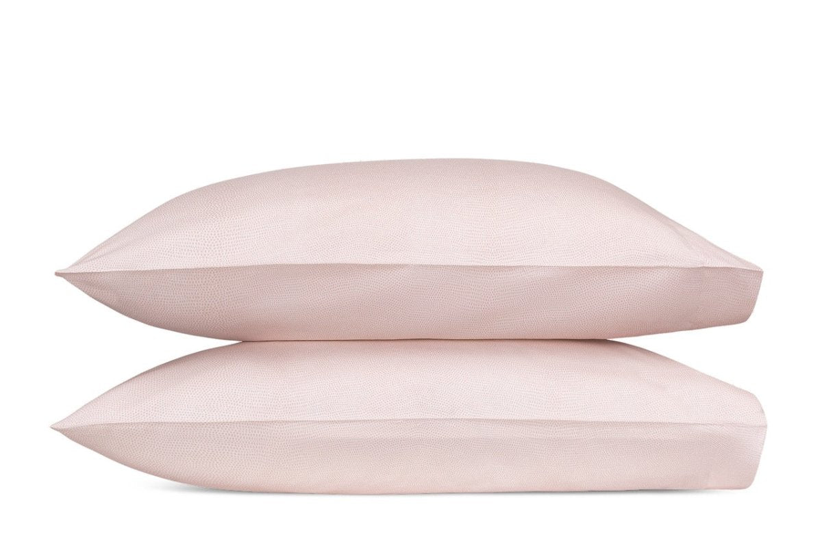 Matouk Jasper Pillowcases peony at Fig Linens and Home