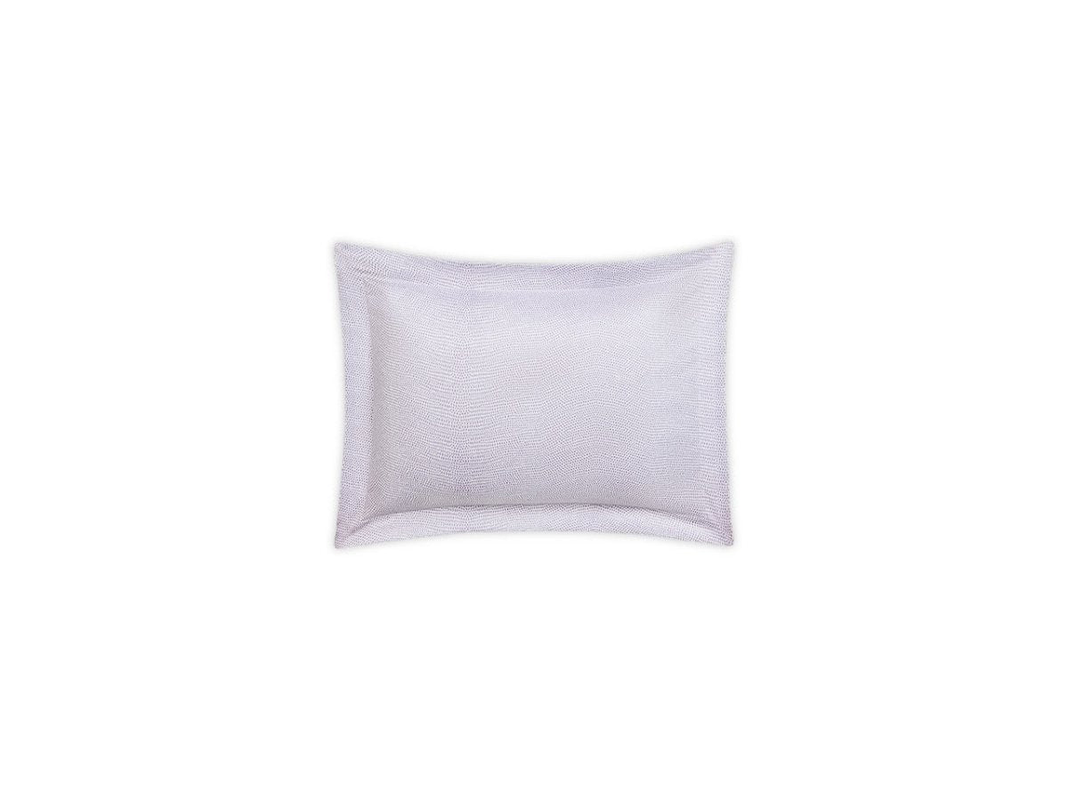 Matouk Jasper boudoir Pillow Sham violet at Fig Linens and Home