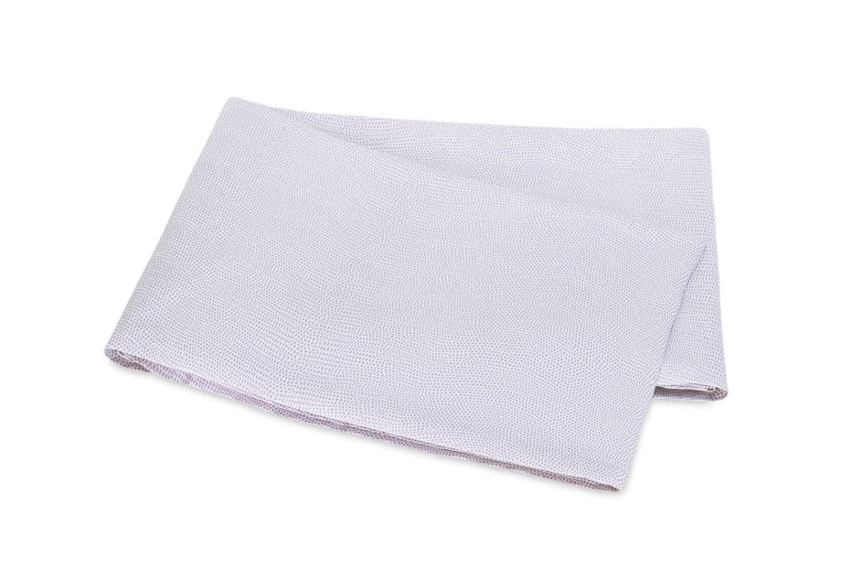 Matouk Jasper Flat Sheet violet at Fig Linens and Home