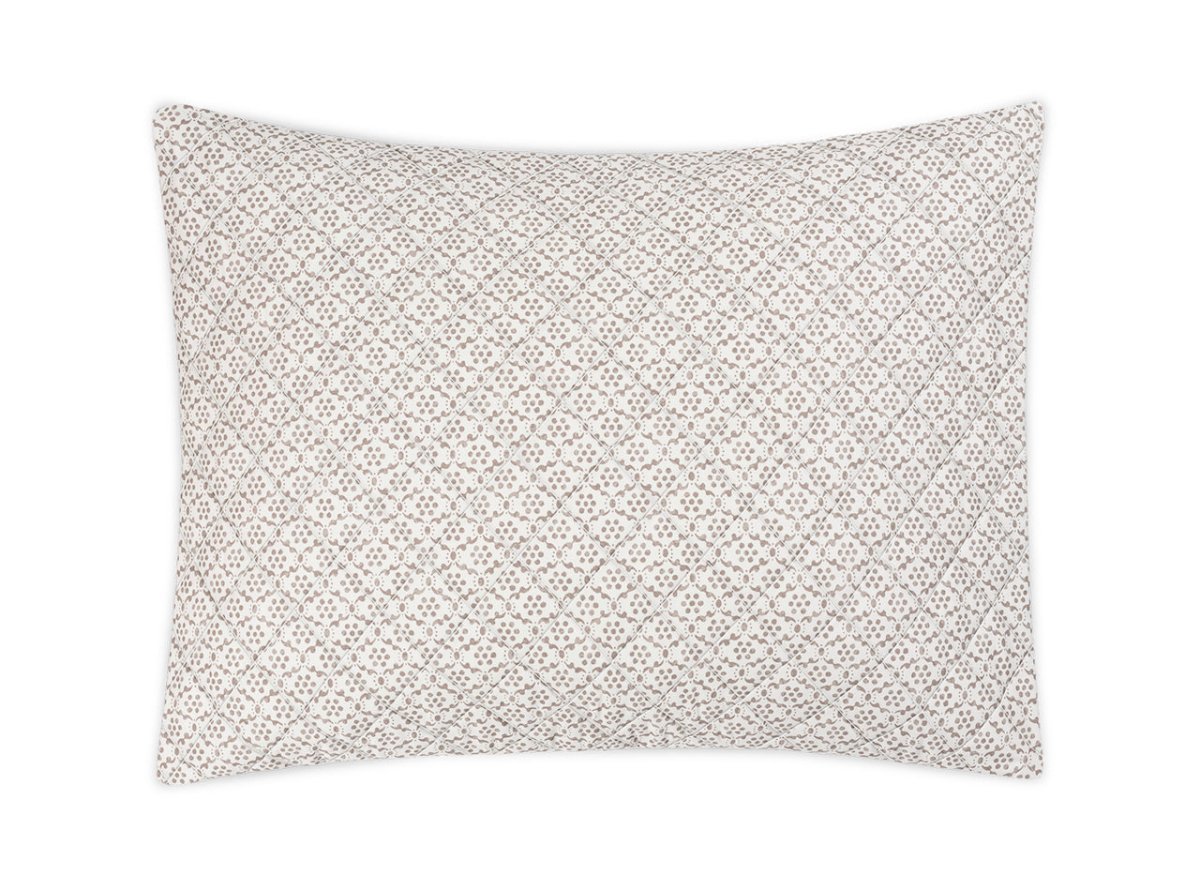 Laksha Oak Quilted Pillow Shams by Matouk Schumacher at Fig Linens and Home