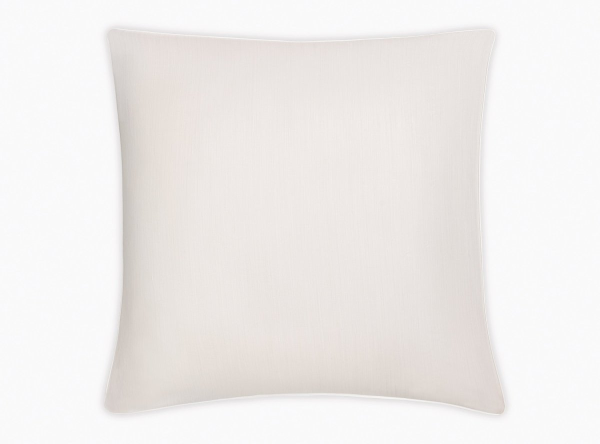 Lana Melange Café au Lait Euro Sham | Matouk at Fig Linens and Home