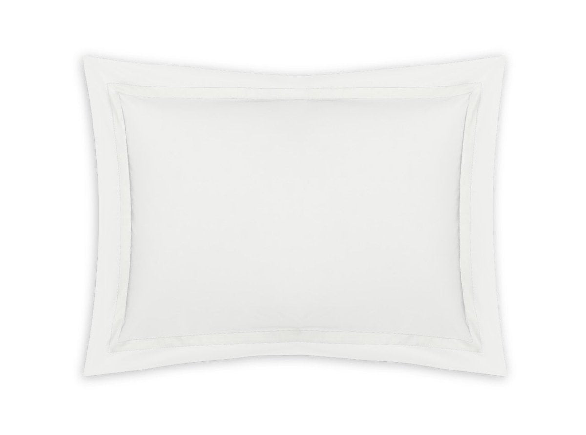 Pillow Sham - Matouk Lowell Bone on Bone Bedding at Fig Linens and Home